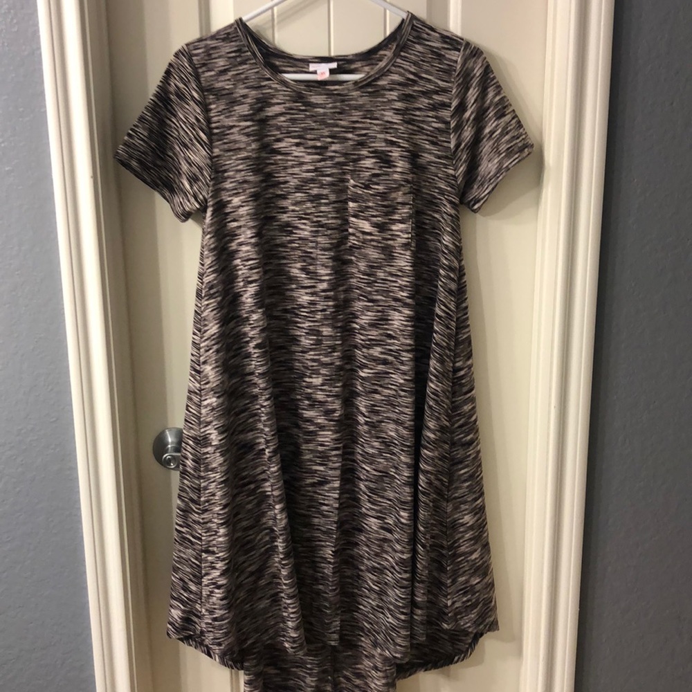 Brown/white Carly dress